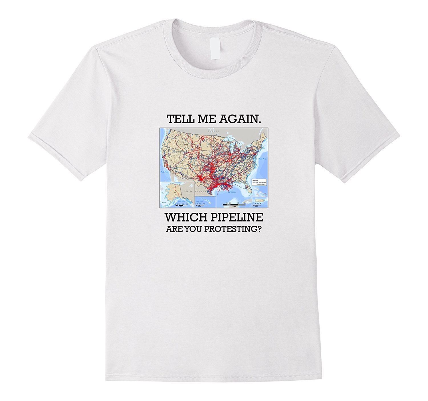 Which Pipeline' Protest T-Shirt