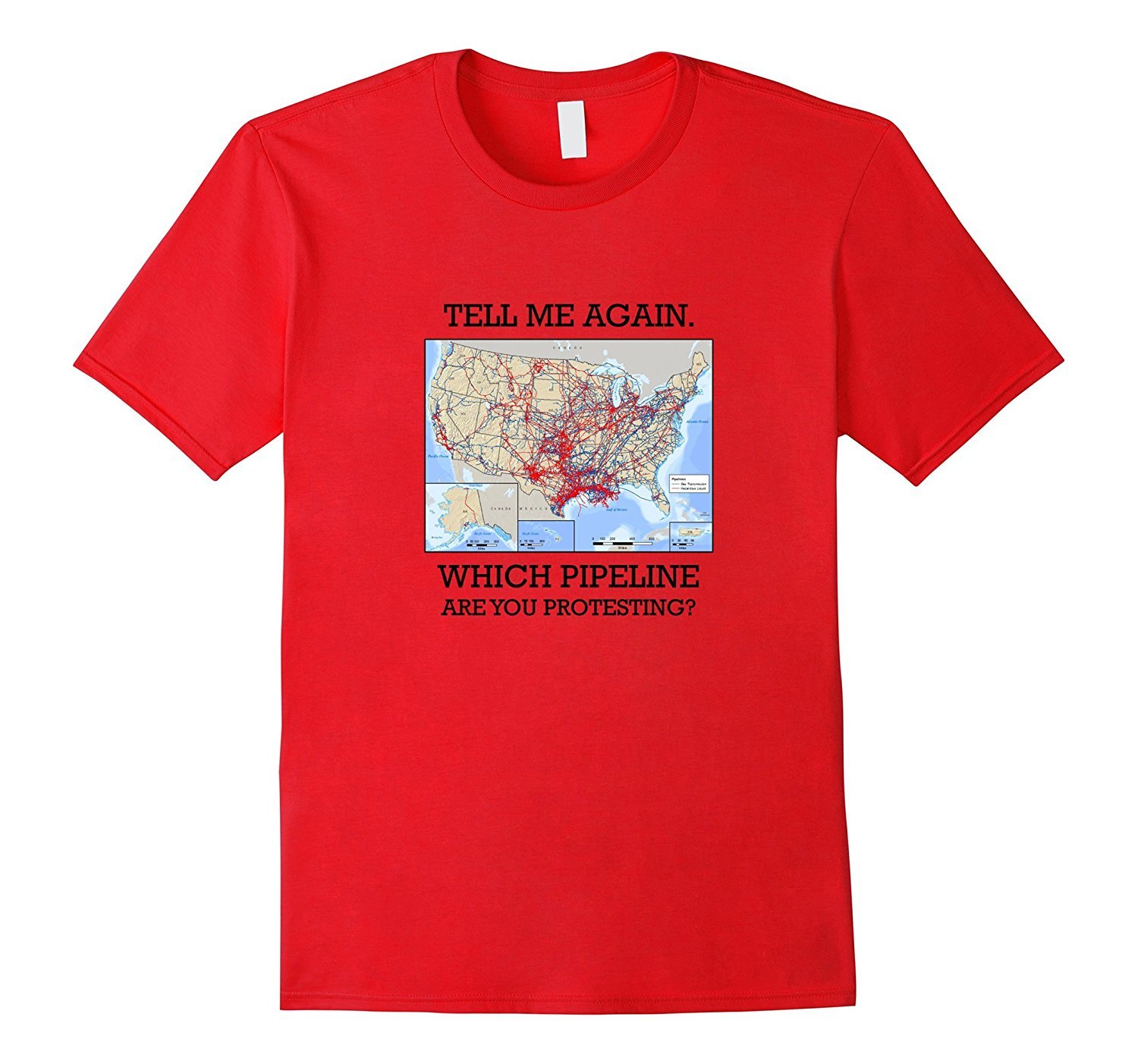 Which Pipeline Protest T-Shirt 1 » Cool Gifts for You - Mfamilygift Which Pipeline Protest T-Shirt 1