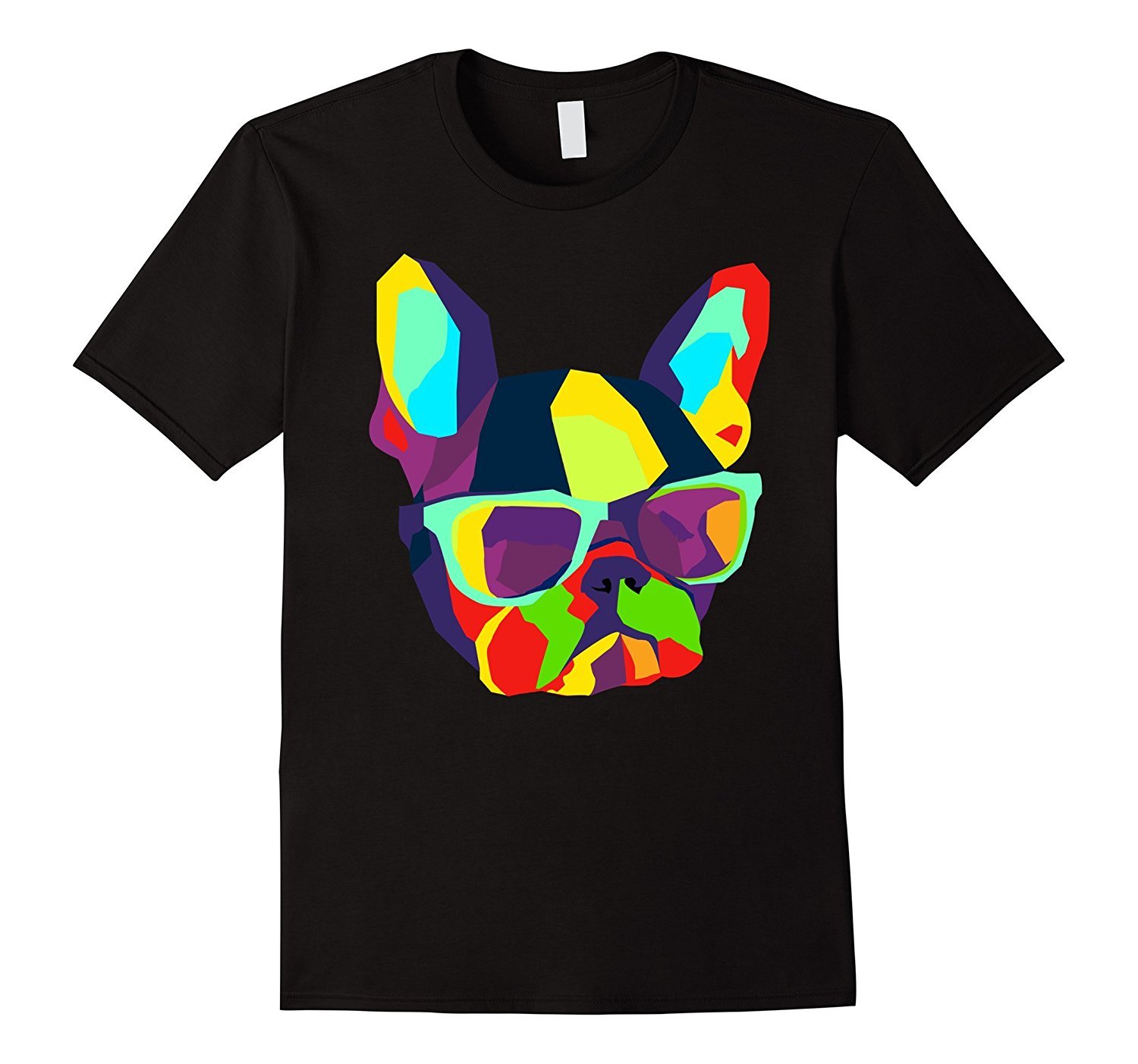 Cool Boston Terrier Neon Dog T-shirt Shirt Tee Cool Boston Terrier Neon Dog T-shirt Shirt Tee