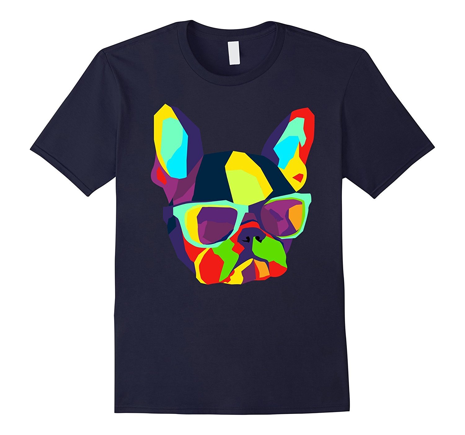 Cool Boston Terrier Neon Dog T-shirt Shirt Tee 1 » Cool Gifts for You - Mfamilygift Cool Boston Terrier Neon Dog T-shirt Shirt Tee 1