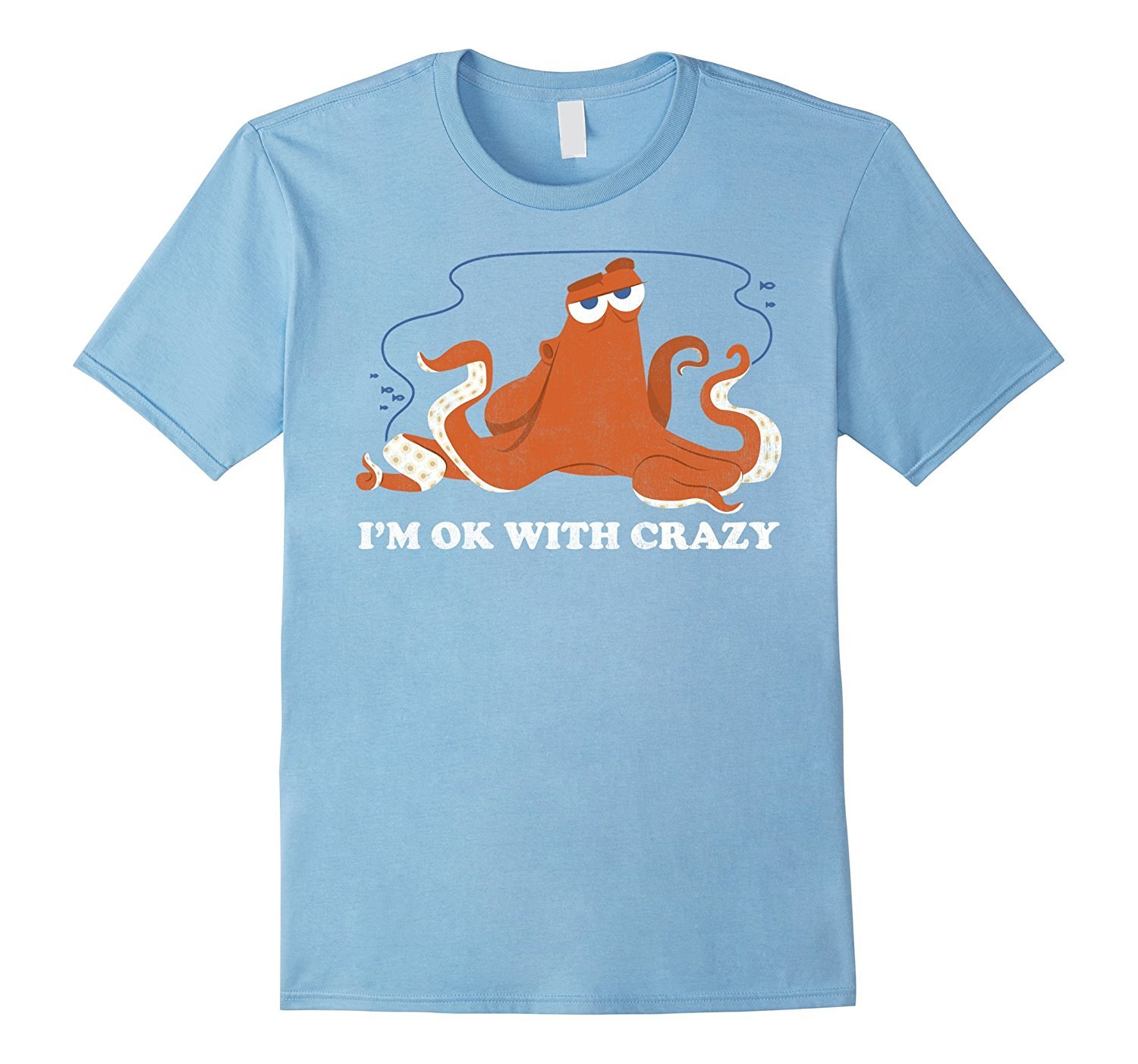 Disney Finding Dory Hank Ok Crazy Graphic T-Shirt 2 » Cool Gifts for You - Mfamilygift Disney Finding Dory Hank Ok Crazy Graphic T-Shirt 2