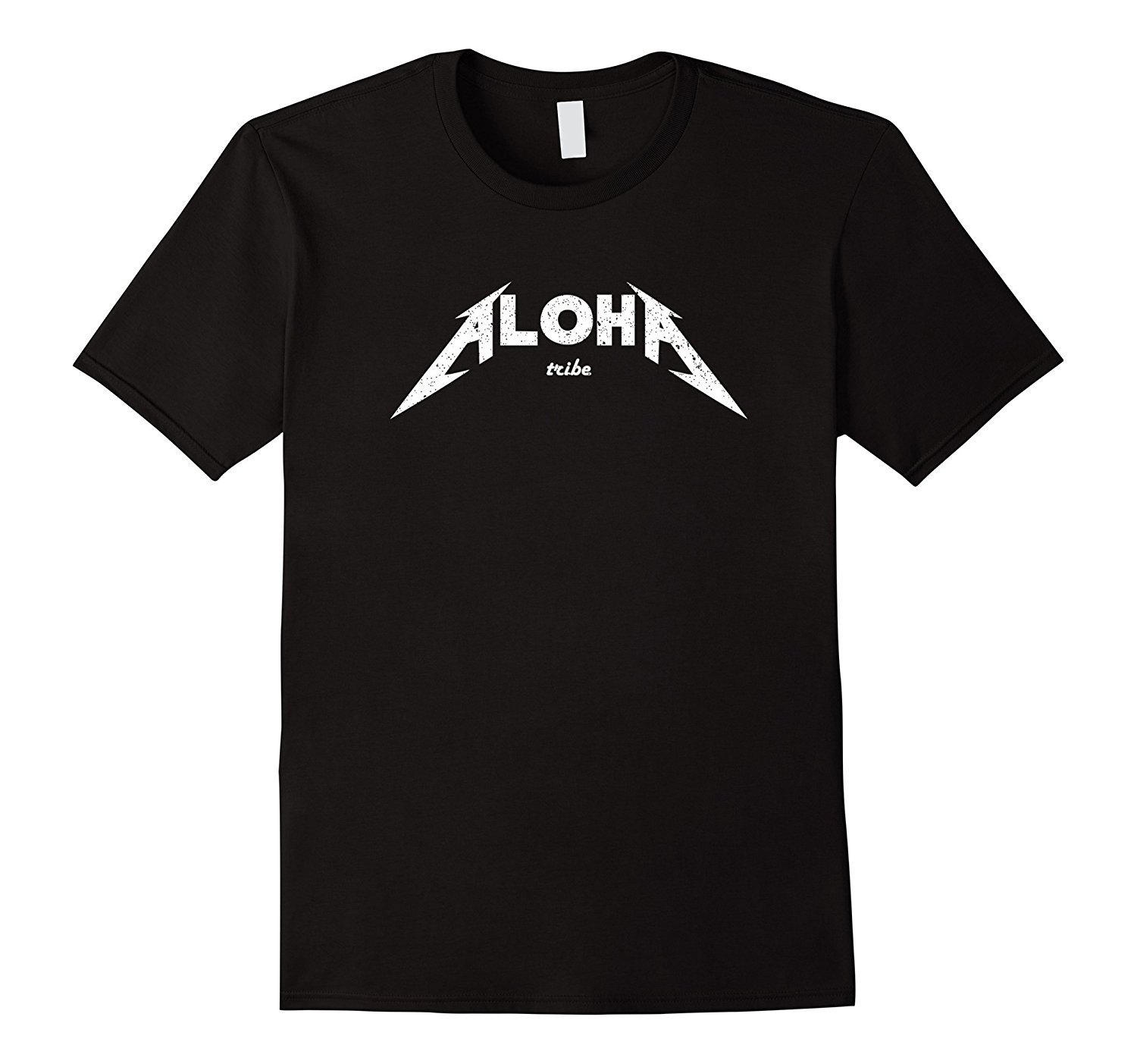 Heavy Metal Aloha Graphic T-Shirt