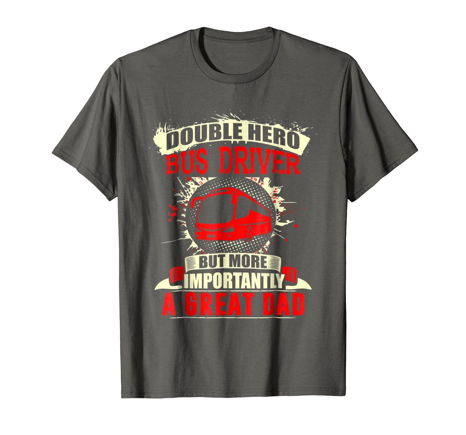 Hero Bus Driver Most Important Great Dad Fathers Day Tshirt 2 » Cool Gifts for You - Mfamilygift Hero Bus Driver Most Important Great Dad Fathers Day Tshirt 2
