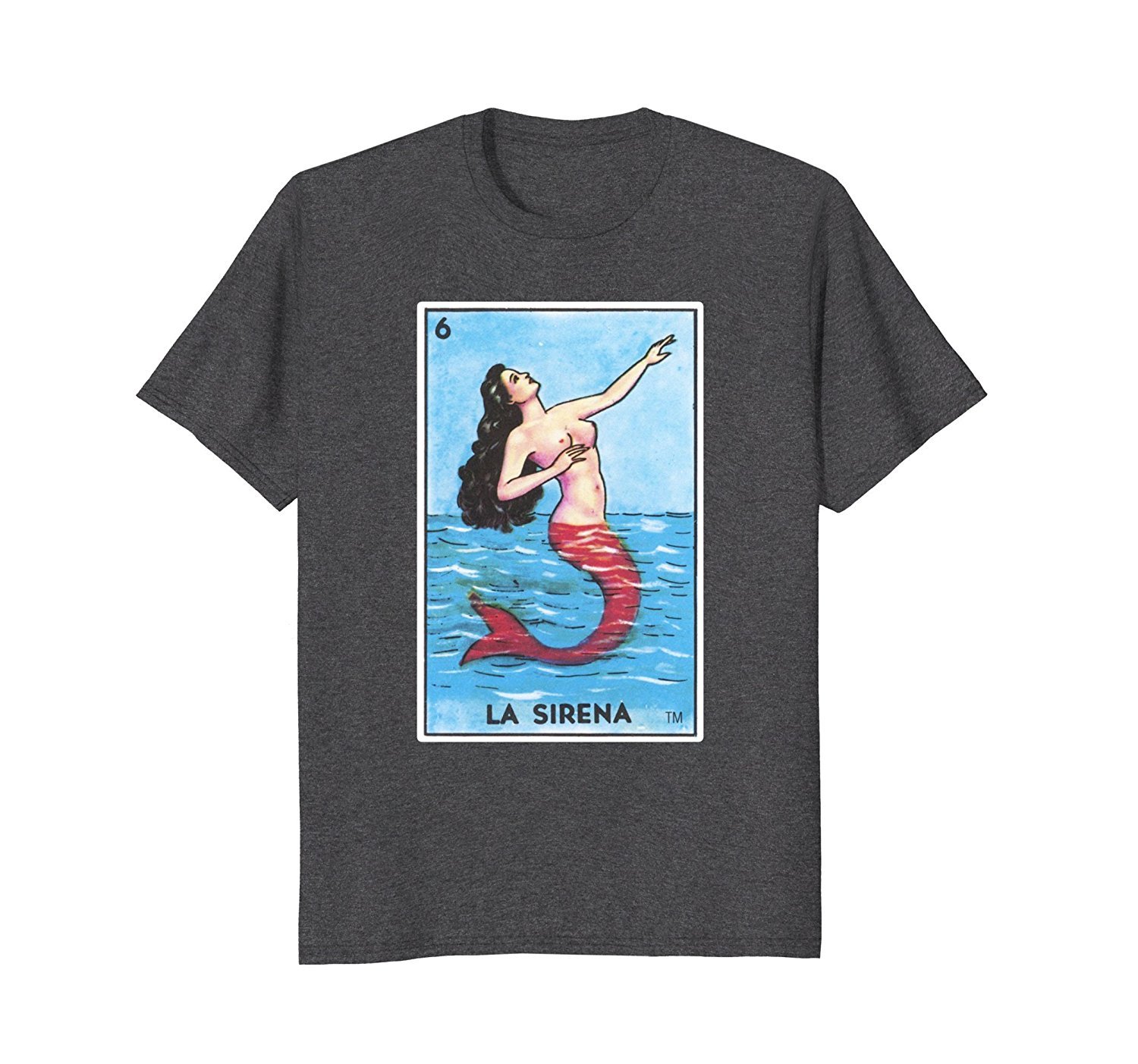 La Sirena Card Loteria Shirt Mermaid Mexican Bingo Tarot 1 » Cool Gifts for You - Mfamilygift La Sirena Card Loteria Shirt Mermaid Mexican Bingo Tarot 1