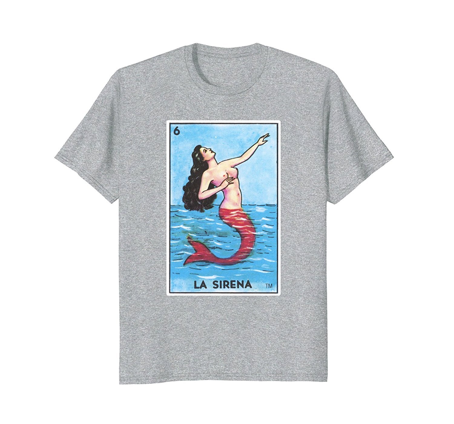 La Sirena Card Loteria Shirt Mermaid Mexican Bingo Tarot 2 » Cool Gifts for You - Mfamilygift La Sirena Card Loteria Shirt Mermaid Mexican Bingo Tarot 2