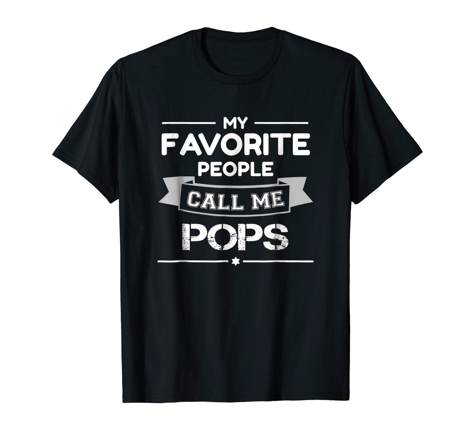 My Favorite People Call Me Pops Father's Day Gift Shirt