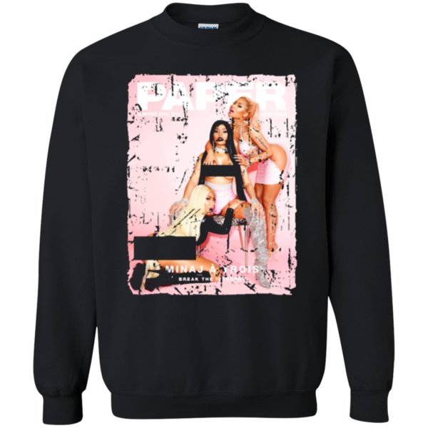 Get Now Nicki Minaj Paper Magazine Cover Grunge Sweatshirt ? Moano store Get Now Nicki Minaj Paper Magazine Cover Grunge Sweatshirt ? Moano store