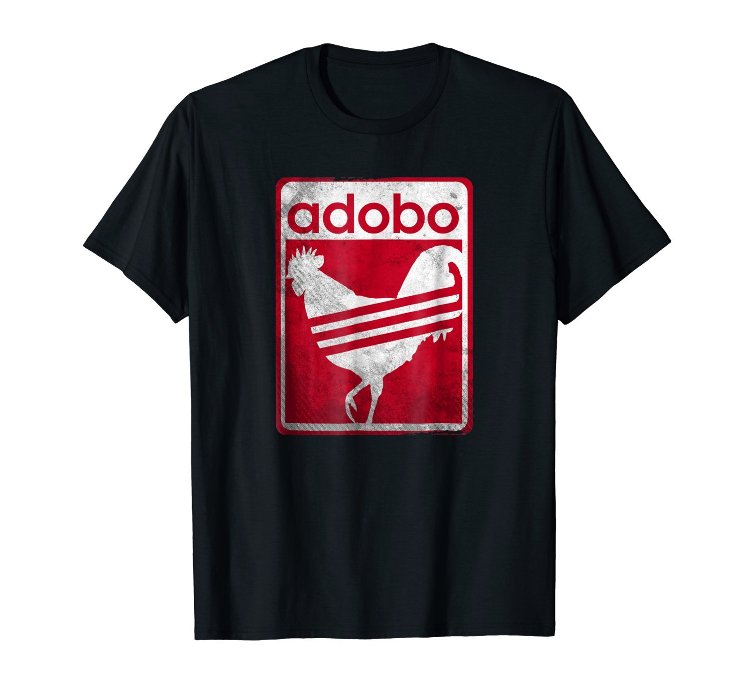 Pinoy Shirt Distressed Chicken Adobo funny Filipino Shirt