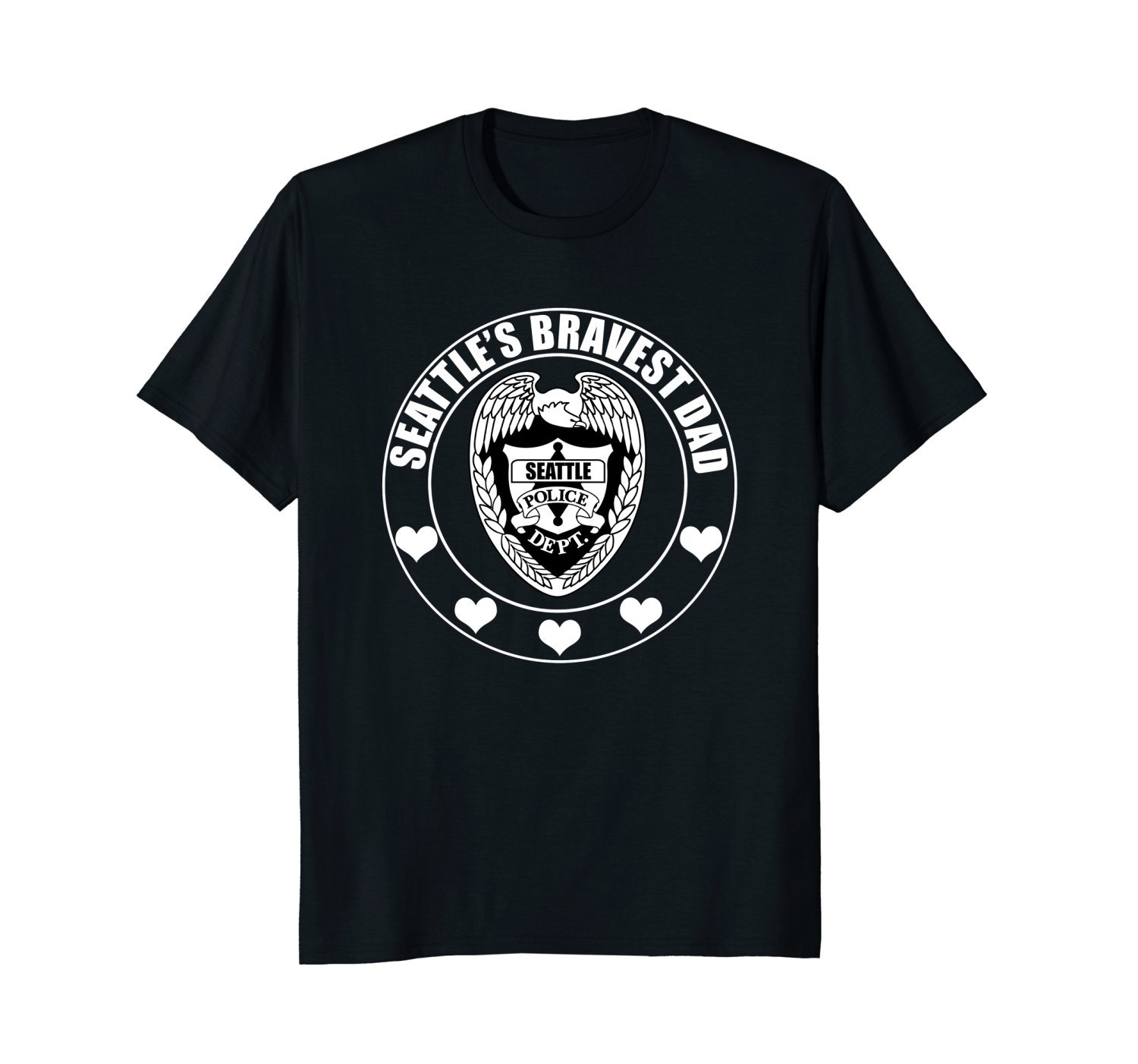 Police Daddy, San Diego Police Shirt Father'S Day Tee