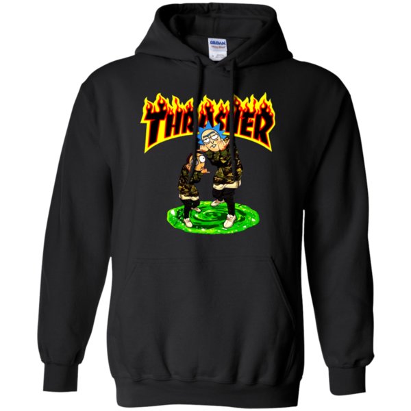 Get Now Rick And Morty Thrasher Hoodie