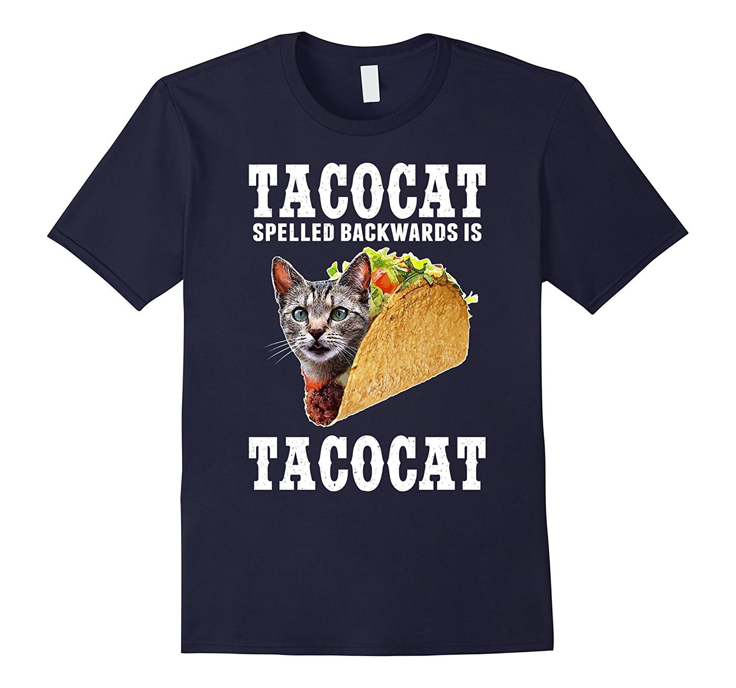 Tacocat Spelled Backwards is Tacocat Funny Cat Shirt 1 » Cool Gifts for You - Mfamilygift Tacocat Spelled Backwards is Tacocat Funny Cat Shirt 1