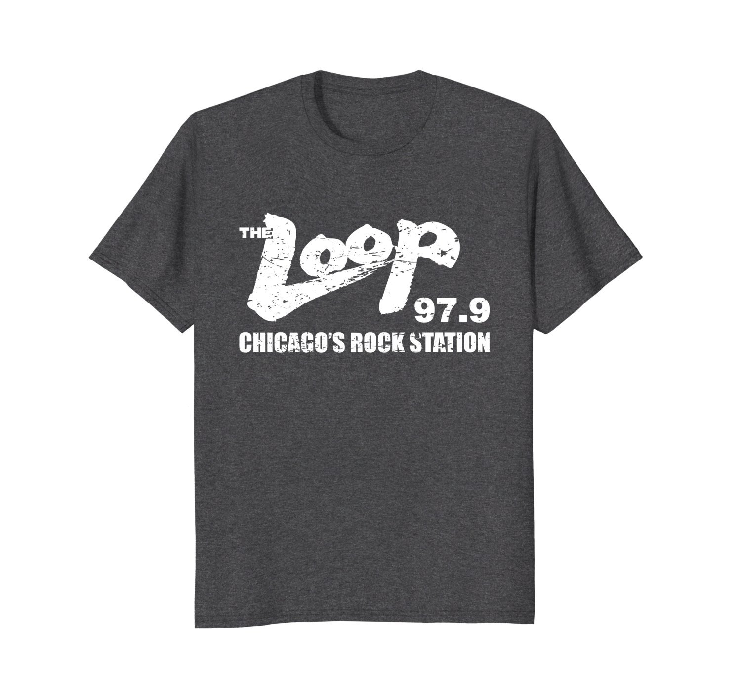 The Loop 97.9 Chicagos Rock Station T Shirt 2 » Cool Gifts for You - Mfamilygift The Loop 97.9 Chicagos Rock Station T Shirt 2