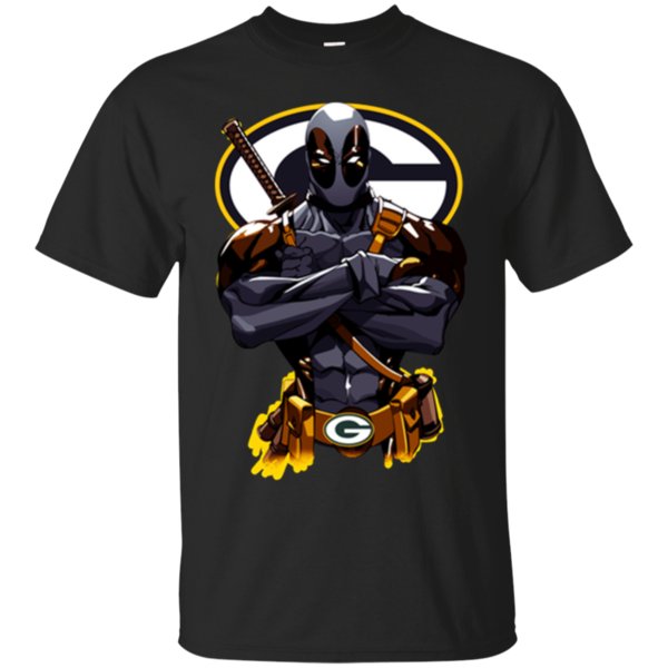Giants Deadpool Green Bay Packers T Shirt Cotton Shirt