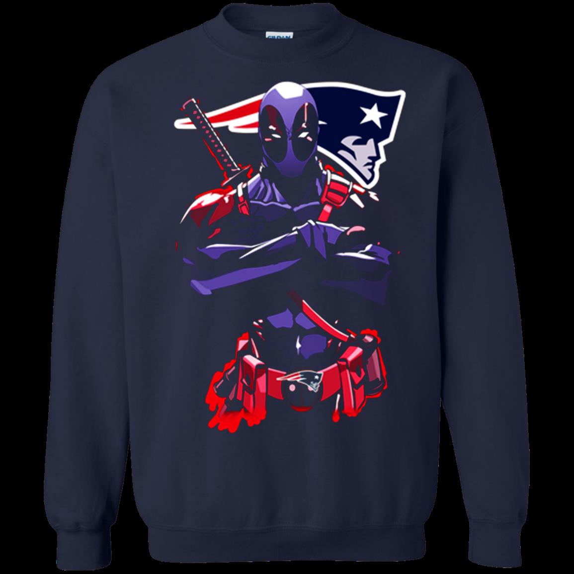 Giants Deadpool New England Patriots T Shirt Sweatshirt 1 » Cool Gifts for You - Mfamilygift Giants Deadpool New England Patriots T Shirt Sweatshirt 1