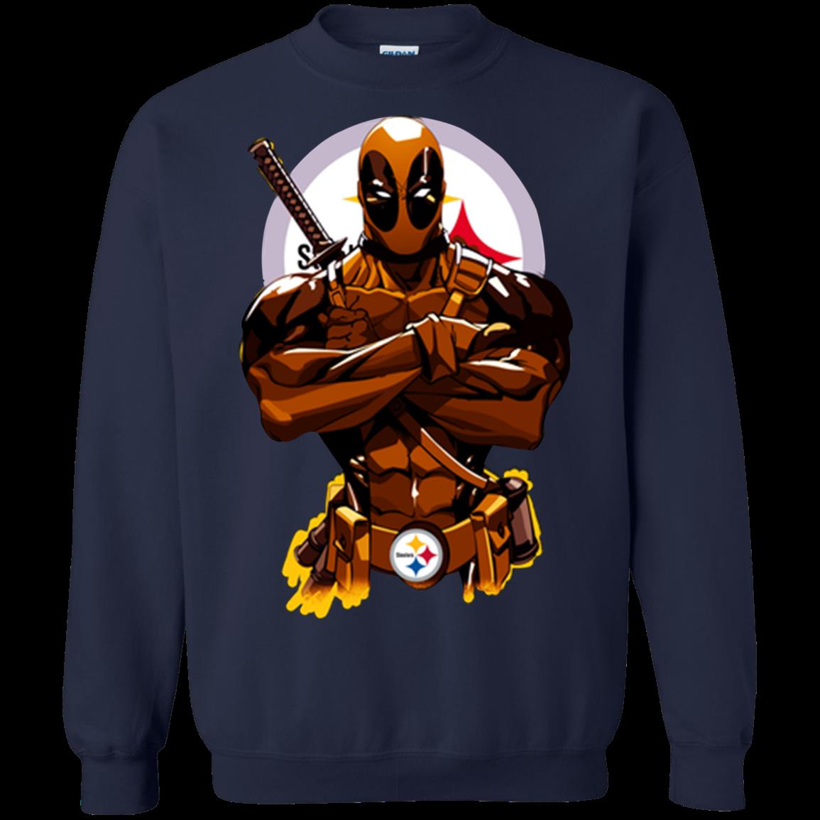 Giants Deadpool Pittsburgh Steelers T Shirt Sweatshirt 1 » Cool Gifts for You - Mfamilygift Giants Deadpool Pittsburgh Steelers T Shirt Sweatshirt 1