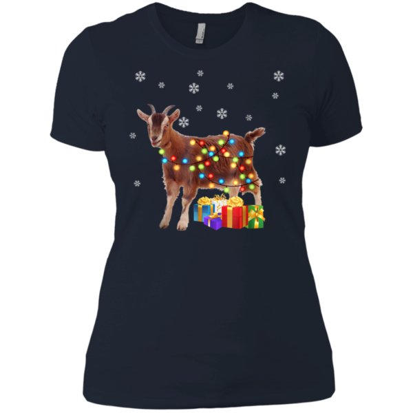 Goat Christmas Lights Shirt Funny Goat Pajamas Ladies Boyfriend Shirt 1 » Cool Gifts for You - Mfamilygift Goat Christmas Lights Shirt Funny Goat Pajamas Ladies Boyfriend Shirt 1