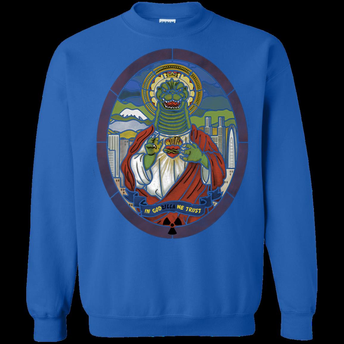 Godzilla Shirts In Godzilla We Trust 2 » Cool Gifts for You - Mfamilygift Godzilla Shirts In Godzilla We Trust 2