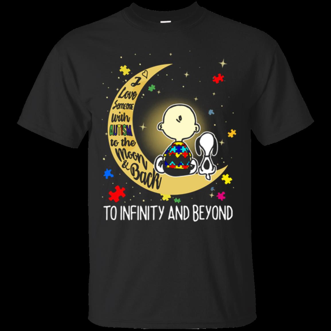 I Love Someone With Autism Snoopy Funny Shirt Cotton Shirt I Love Someone With Autism Snoopy Funny Shirt Cotton Shirt