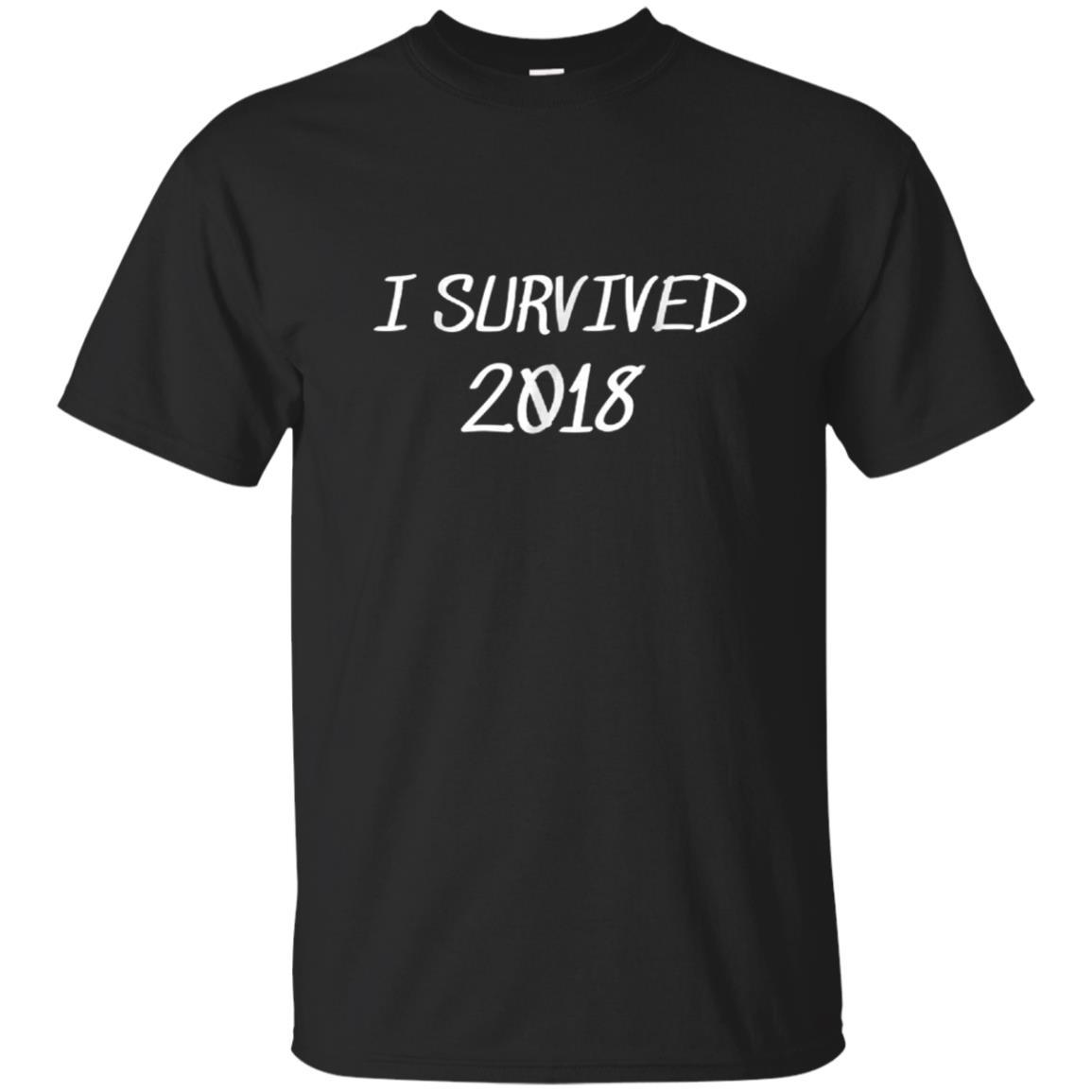 I Survived 2018 New Years T-shirt I Survived 2018 New Years T-shirt