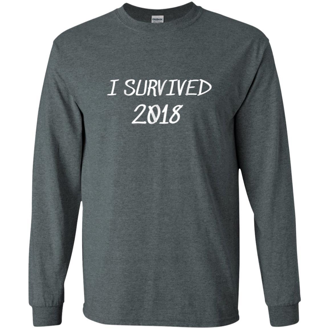 I Survived 2018 New Years T-shirt 2 » Cool Gifts for You - Mfamilygift I Survived 2018 New Years T-shirt 2