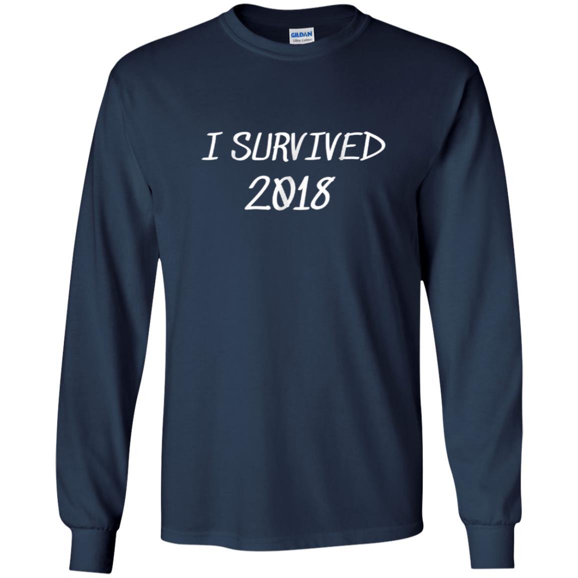I Survived 2018 New Years T-shirt 3 » Cool Gifts for You - Mfamilygift I Survived 2018 New Years T-shirt 3