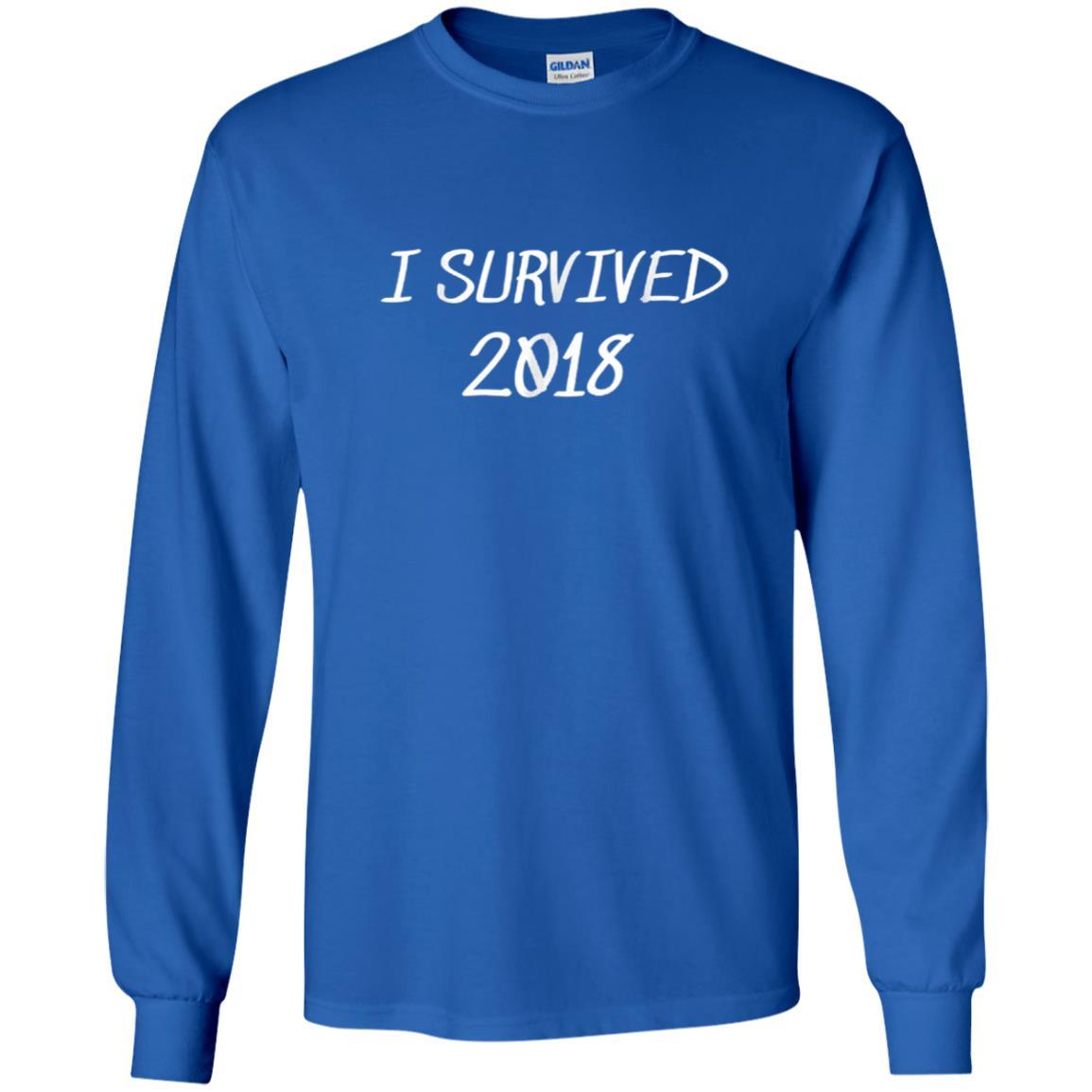 I Survived 2018 New Years T-shirt 4 » Cool Gifts for You - Mfamilygift I Survived 2018 New Years T-shirt 4