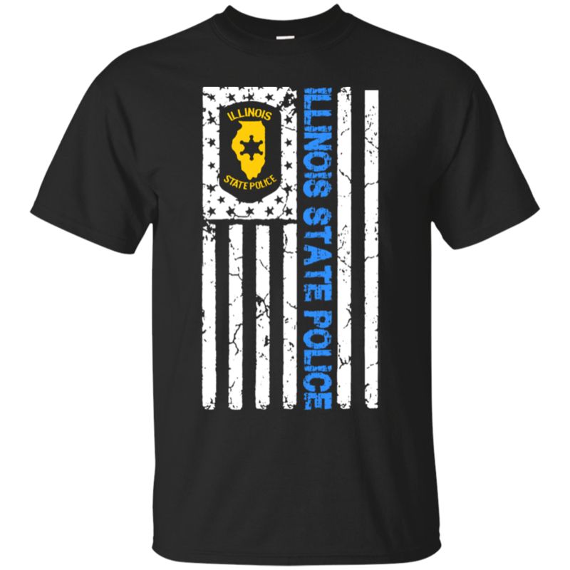 Illinois State Police T Shirt Hoodies Sweatshirt