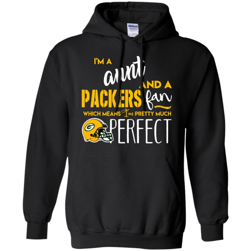 I’m A Aunt And A Green Bay Packers Fan Which Means I’m Pretty Much Perfcet Shirt 4 » Cool Gifts for You - Mfamilygift I’m A Aunt And A Green Bay Packers Fan Which Means I’m Pretty Much Perfcet Shirt 4