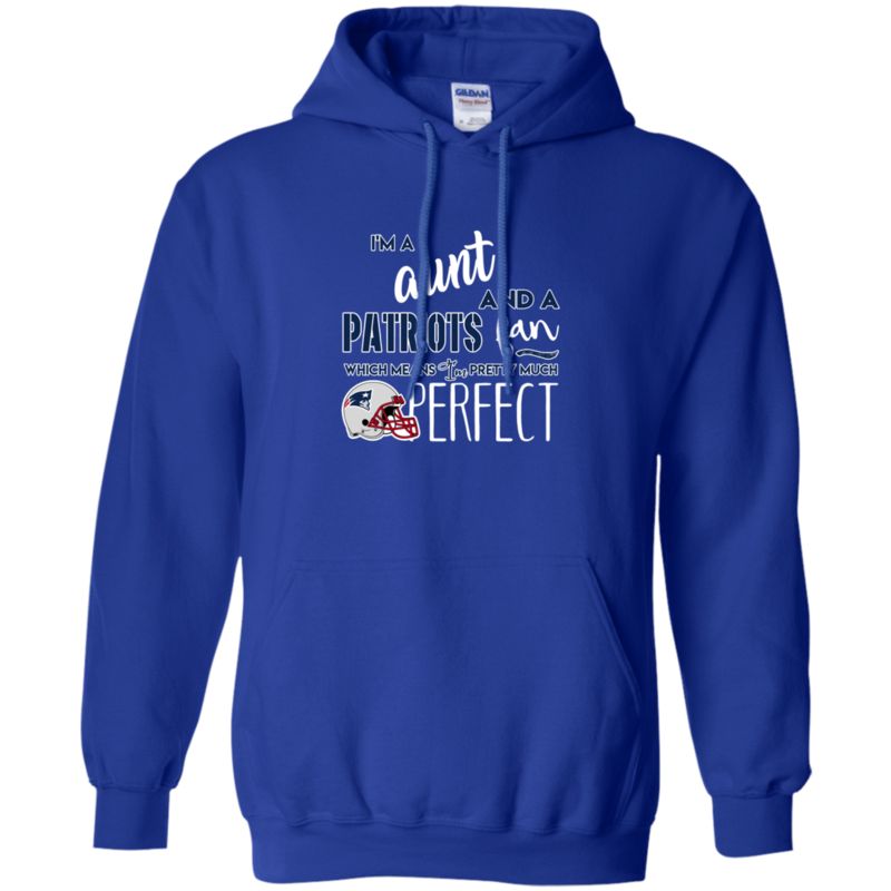 I’m A Aunt And A New England Patriots Fan Which Means I’m Pretty Much Perfcet Shirt 2 » Cool Gifts for You - Mfamilygift I’m A Aunt And A New England Patriots Fan Which Means I’m Pretty Much Perfcet Shirt 2