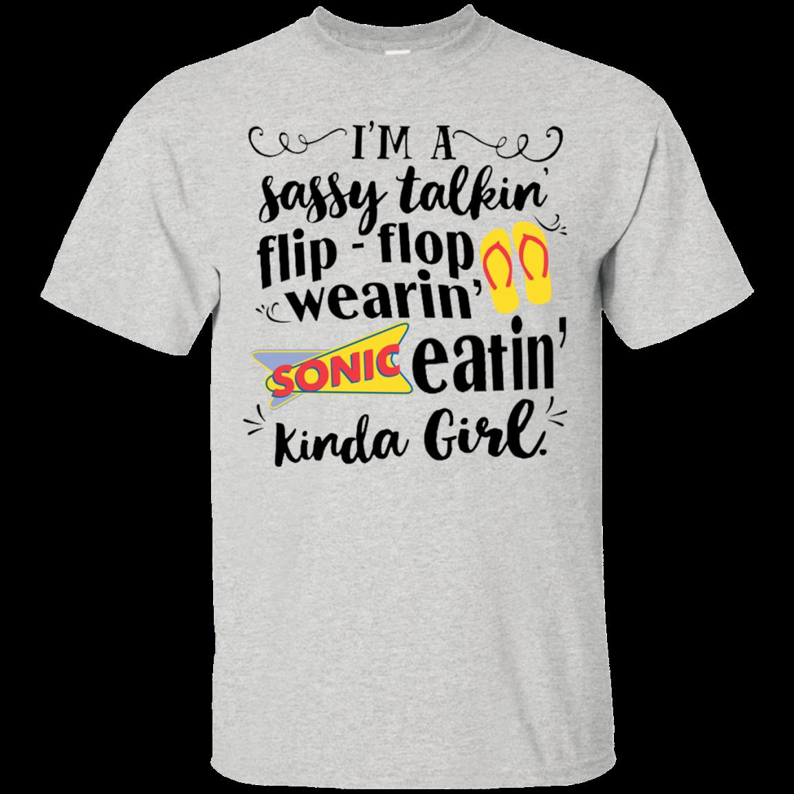 I’m A Sassy Talkin Flip – Flop Wearin Sonic Drive-in Eatin T Shirt Hoodie Sweater 1 » Cool Gifts for You - Mfamilygift I’m A Sassy Talkin Flip – Flop Wearin Sonic Drive-in Eatin T Shirt Hoodie Sweater 1