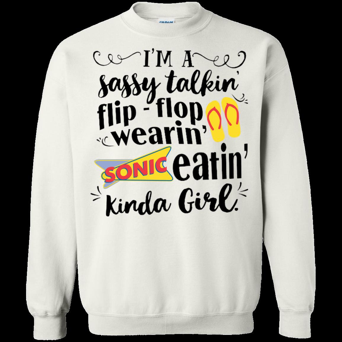 I’m A Sassy Talkin Flip – Flop Wearin Sonic Drive-in Eatin T Shirt Hoodie Sweater 2 » Cool Gifts for You - Mfamilygift I’m A Sassy Talkin Flip – Flop Wearin Sonic Drive-in Eatin T Shirt Hoodie Sweater 2
