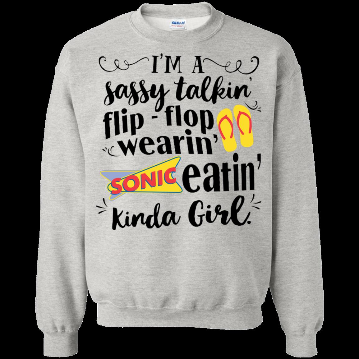 I’m A Sassy Talkin Flip – Flop Wearin Sonic Drive-in Eatin T Shirt Hoodie Sweater 3 » Cool Gifts for You - Mfamilygift I’m A Sassy Talkin Flip – Flop Wearin Sonic Drive-in Eatin T Shirt Hoodie Sweater 3