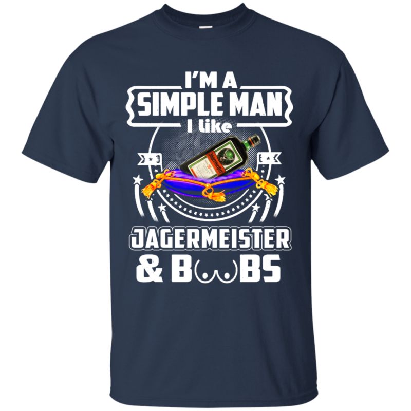 I’m A Simple Man I Like Jagermeister And Boobs T Shirt Hoodie Sweater 1 » Cool Gifts for You - Mfamilygift I’m A Simple Man I Like Jagermeister And Boobs T Shirt Hoodie Sweater 1