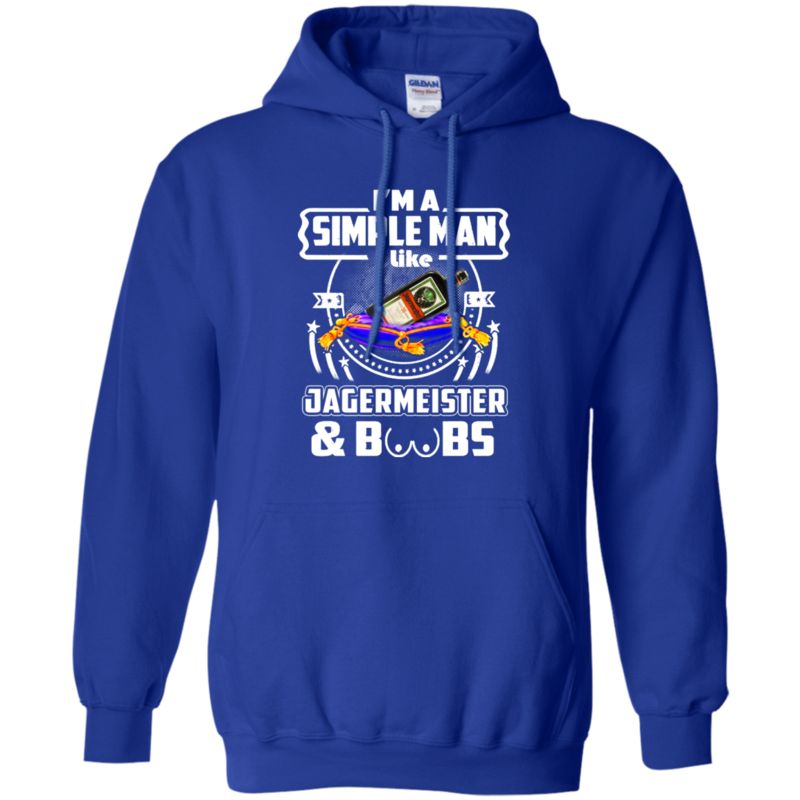 I’m A Simple Man I Like Jagermeister And Boobs T Shirt Hoodie Sweater 4 » Cool Gifts for You - Mfamilygift I’m A Simple Man I Like Jagermeister And Boobs T Shirt Hoodie Sweater 4