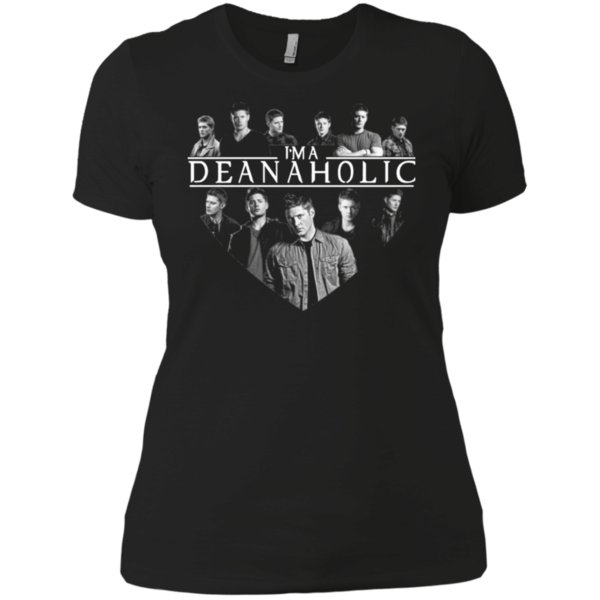 I’m Deanaholic – Dean Winchester Supernatural Shirt Ladies’ Boyfriend Shirt I’m Deanaholic – Dean Winchester Supernatural Shirt Ladies’ Boyfriend Shirt
