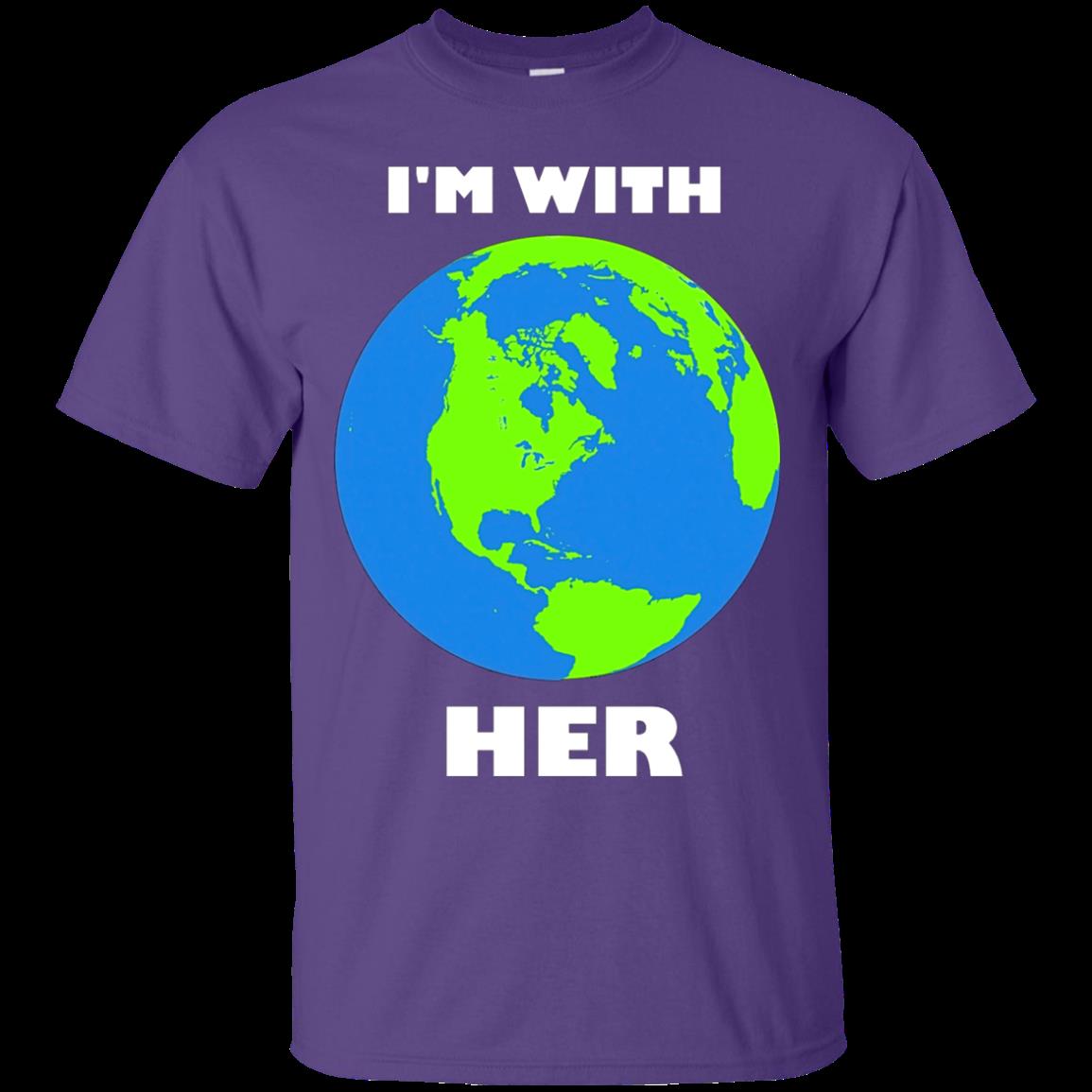 Im With Her Earth Day Tshirts Earth Day 2018 T-shirts 1 » Cool Gifts for You - Mfamilygift Im With Her Earth Day Tshirts Earth Day 2018 T-shirts 1