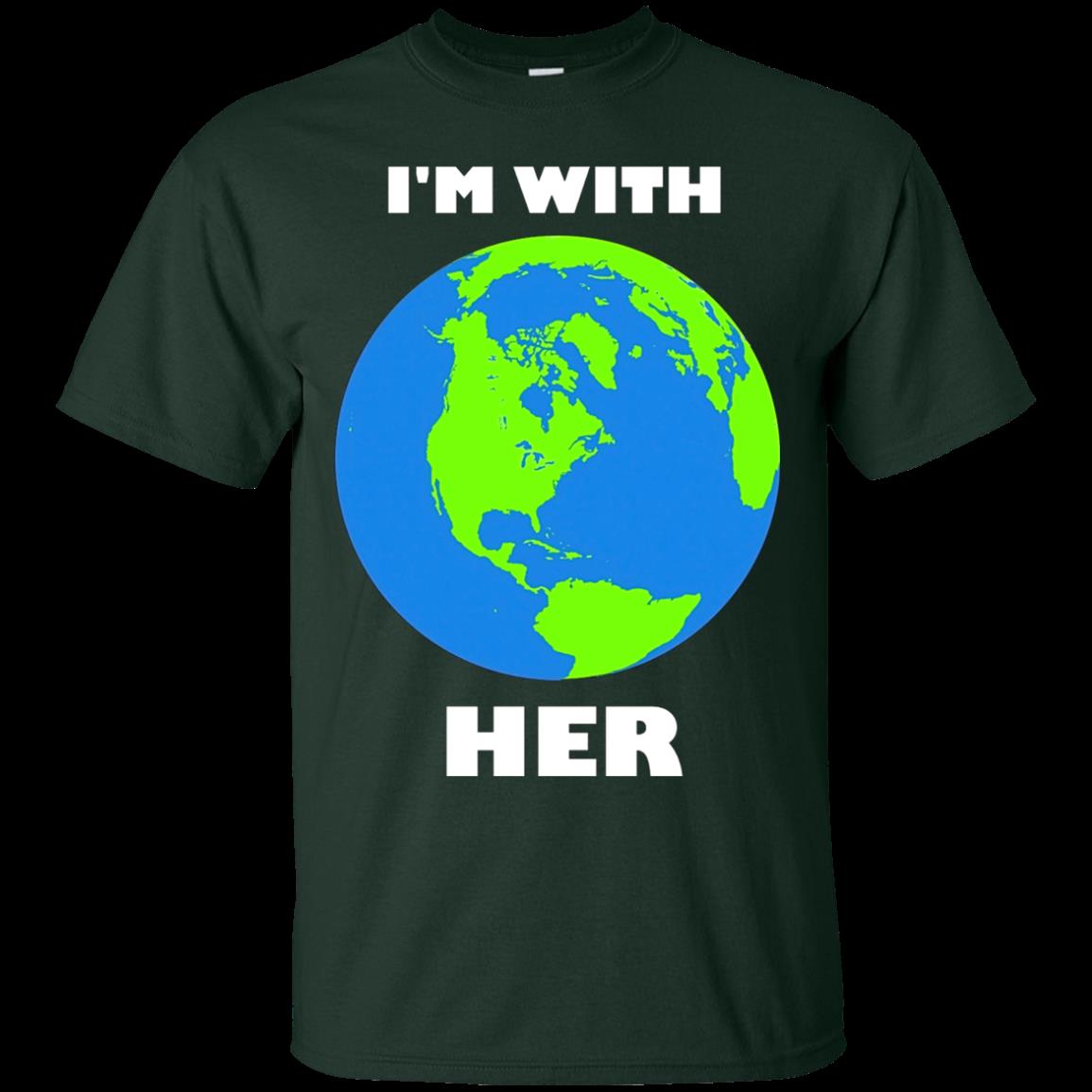 Im With Her Earth Day Tshirts Earth Day 2018 T-shirts 2 » Cool Gifts for You - Mfamilygift Im With Her Earth Day Tshirts Earth Day 2018 T-shirts 2