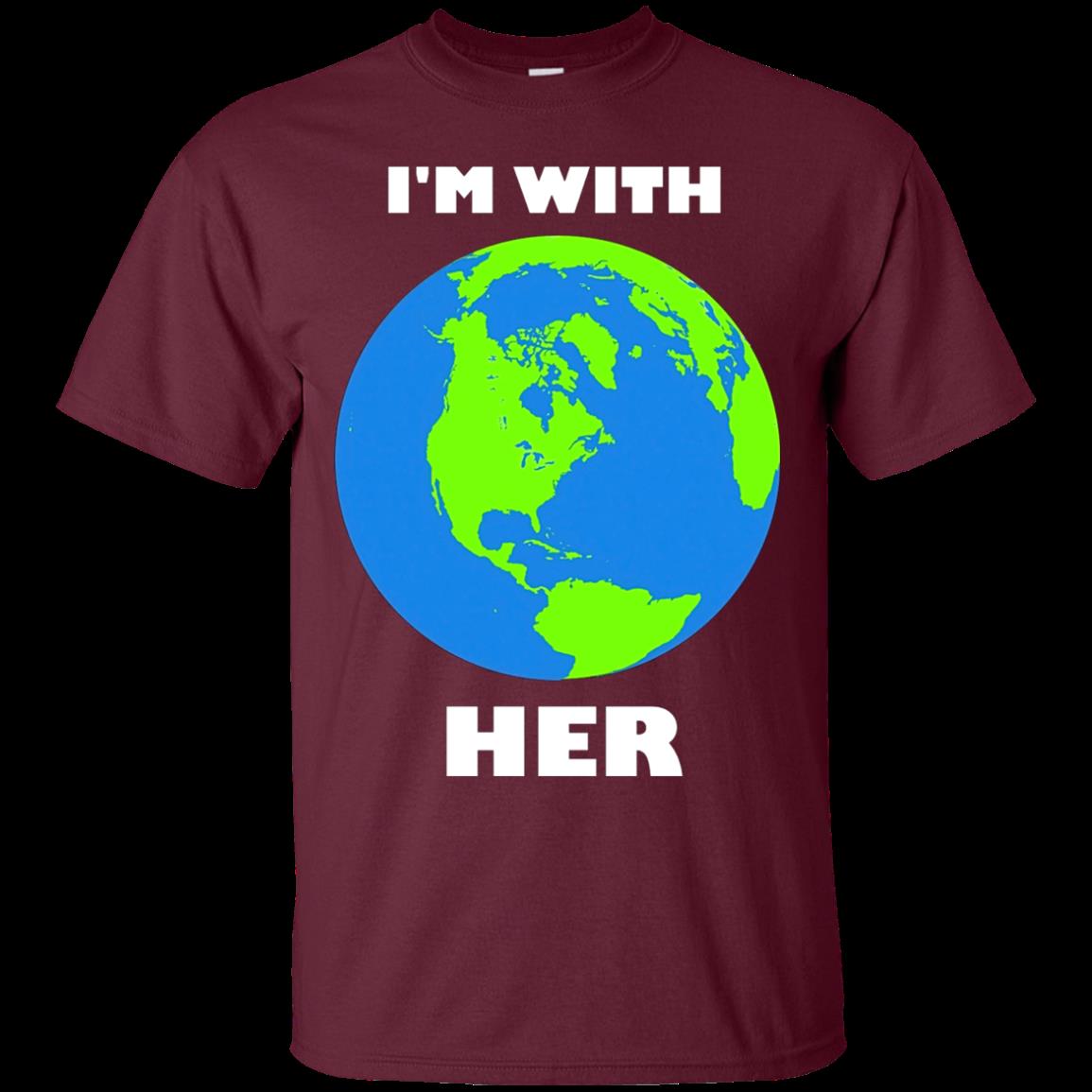 Im With Her Earth Day Tshirts Earth Day 2018 T-shirts 4 » Cool Gifts for You - Mfamilygift Im With Her Earth Day Tshirts Earth Day 2018 T-shirts 4