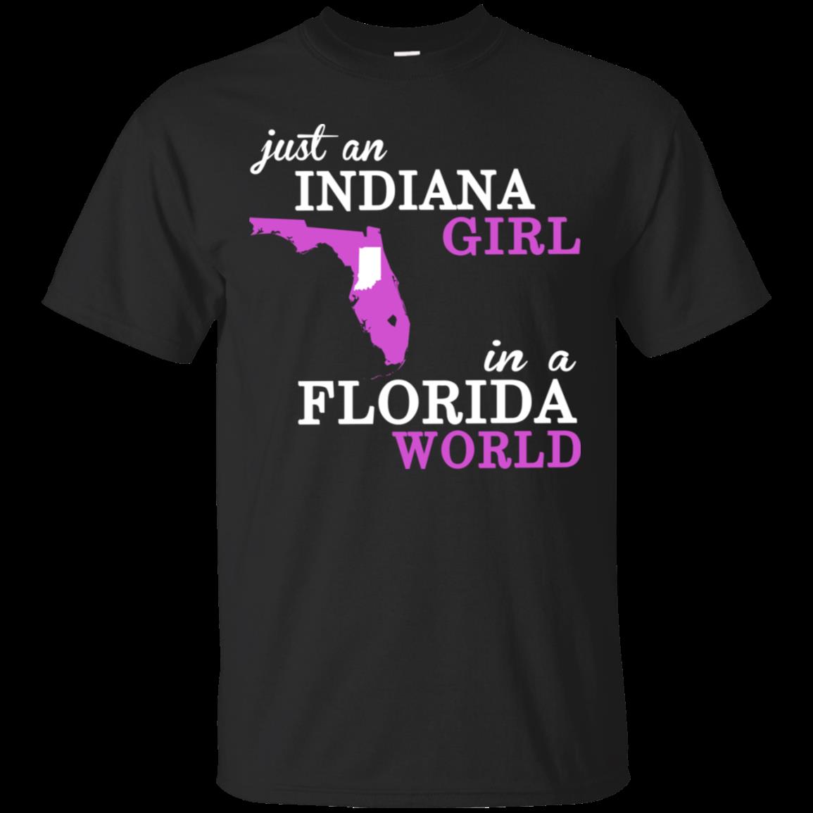 Indiana Girl In Florida World Indiana Florida T Shirt Hoodies Sweatshirt Indiana Girl In Florida World Indiana Florida T Shirt Hoodies Sweatshirt