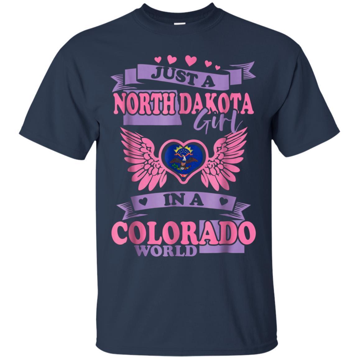 Just A North Dakota Girl In A Colorado World 1 » Cool Gifts for You - Mfamilygift Just A North Dakota Girl In A Colorado World 1