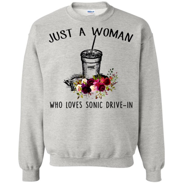 Just A Woman Who Loves Sonic Drive-in T Shirt Hoodie Sweater 3 » Cool Gifts for You - Mfamilygift Just A Woman Who Loves Sonic Drive-in T Shirt Hoodie Sweater 3