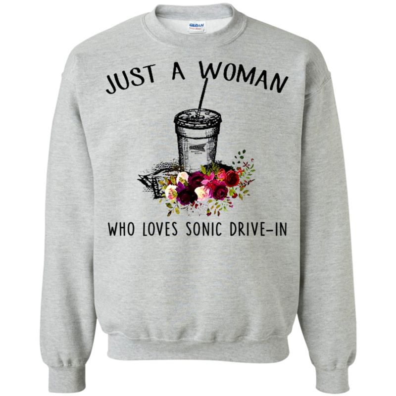 Just A Woman Who Loves Sonic Drive-in T Shirt Hoodie Sweater 4 » Cool Gifts for You - Mfamilygift Just A Woman Who Loves Sonic Drive-in T Shirt Hoodie Sweater 4
