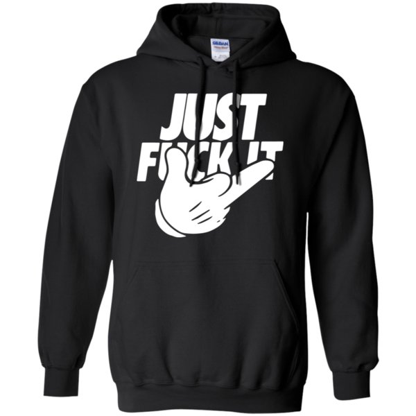 Just F*ck It Mickey Mouse Logo Nike Funny Shirt Hoodie