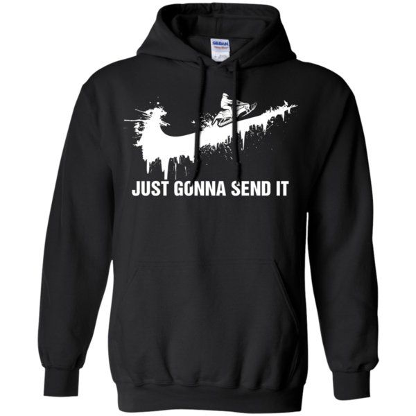 Just Gonna Send It Snow Moto T Shirt Hoodie