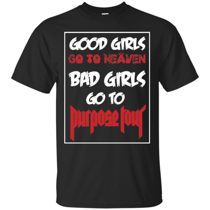 Justin Bieber Woman Shirts Bad Girls Go To Purpose Tour