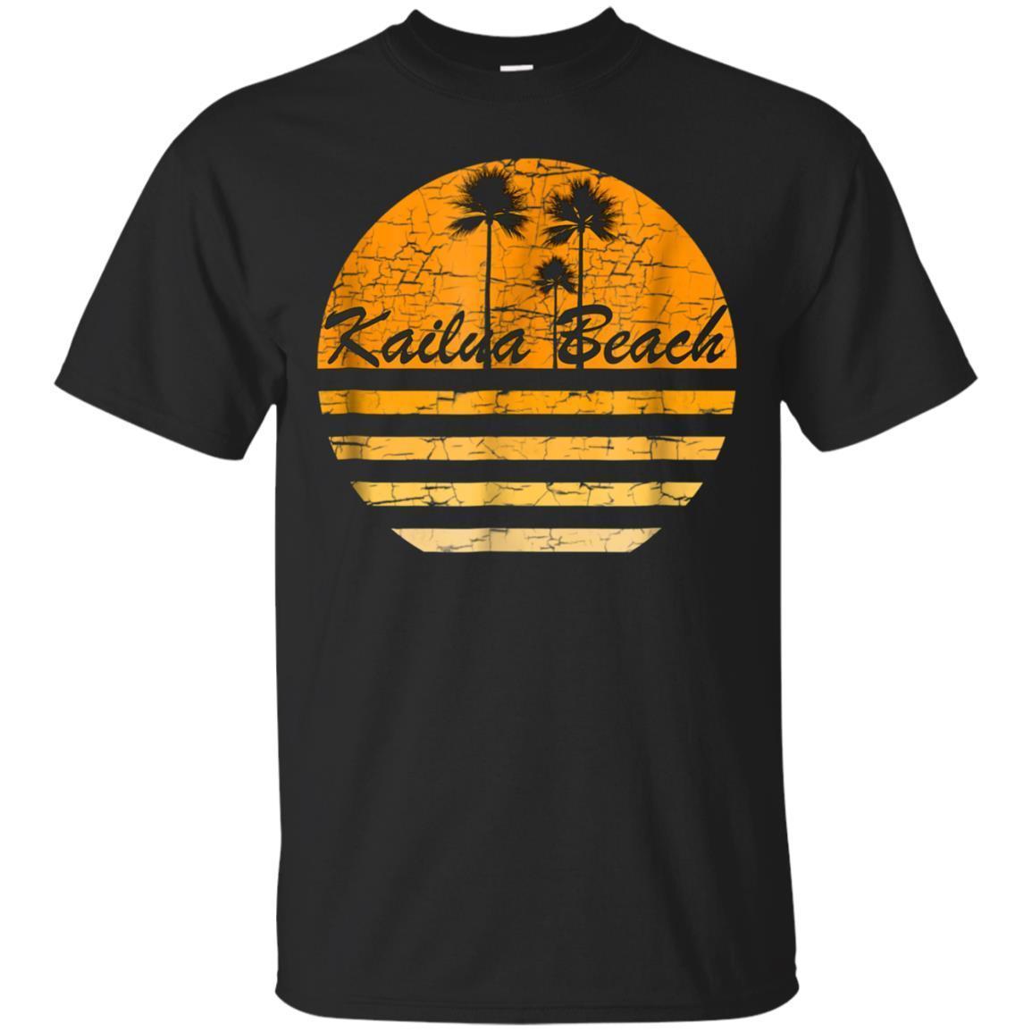 Kailua Vintage Retro T-shirt 70s Throwback Surf Tee