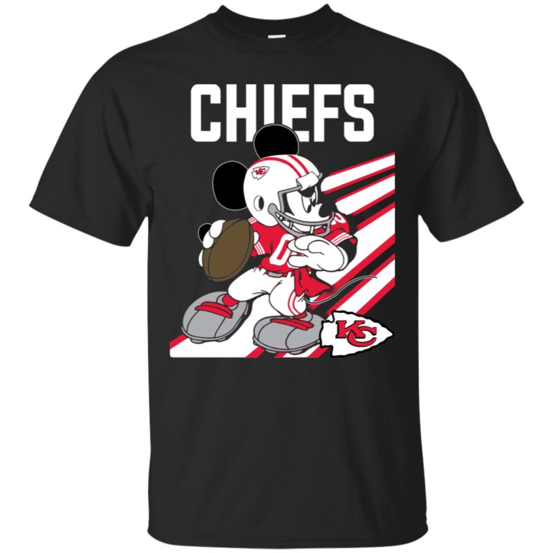 Kansas City Chiefs Mickey Mouse Disney Nfl Shirt Cotton Shirt