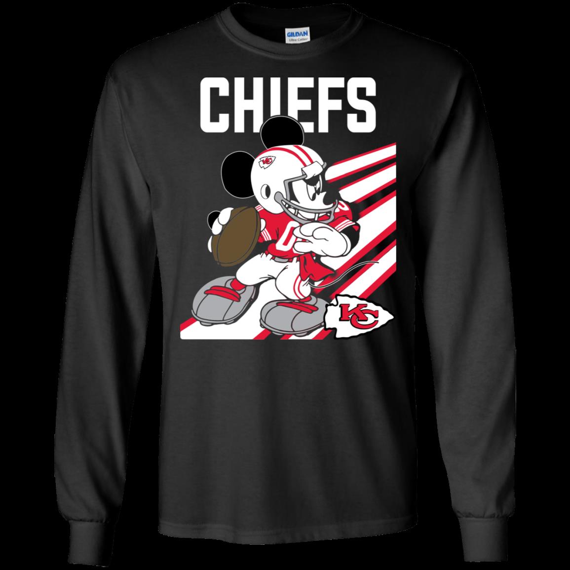 Kansas City Chiefs Mickey Mouse Disney Nfl Shirt Ultra Cotton Shirt Kansas City Chiefs Mickey Mouse Disney Nfl Shirt Ultra Cotton Shirt