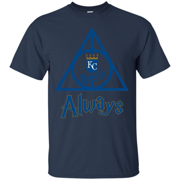 Kansas City Royals Always Harry Potter Deathly Hallows Cotton Shirt 1 » Cool Gifts for You - Mfamilygift Kansas City Royals Always Harry Potter Deathly Hallows Cotton Shirt 1