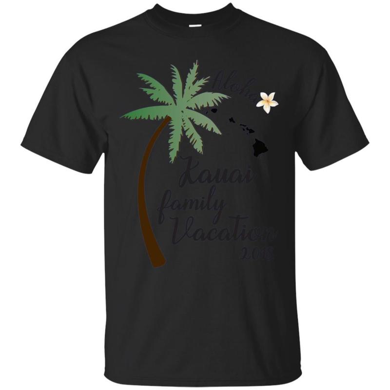 Kauai Family Vacation Long Sleeve Shirt 2018-souvenir Tee